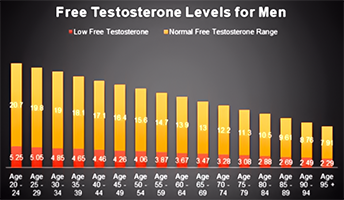 Erectile Dysfunction - Testosterone Levels for Men